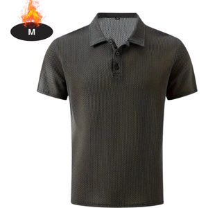 Bovista Poloshirt Heren - T-Shirt Heren - Shirt - Overhemd - Polo Shirt - Donkergrijs - S