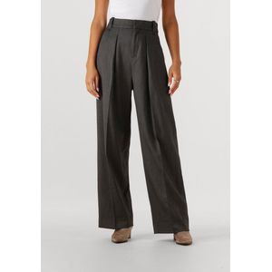 INWEAR Brunildaiw Wide Pant Broeken Dames - Donkergrijs - Maat 36