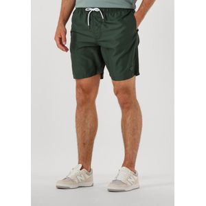 Men - MIKE - Zwembroek - Groen - 7 inch - Regular Fit