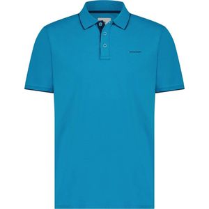 State of Art - Pique Polo Petrol Blauw - Modern-fit - Heren Poloshirt Maat 3XL