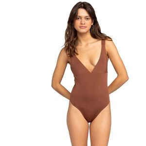 ROXY - Silky Island - Badpak - Zwart - Gerecycled Nylon Elastaan