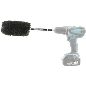 Microvezel wielborstel met booradapter voor perfecte velgenreiniging