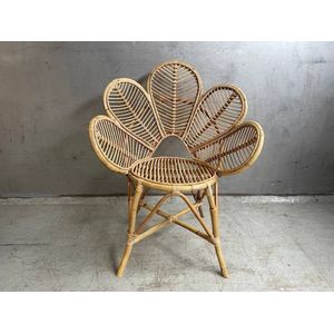 Chair rotan Flower