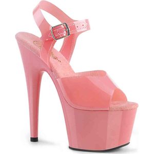 Pleaser Sandaal met enkelband -38 Shoes- ADORE-708N US 8 Roze