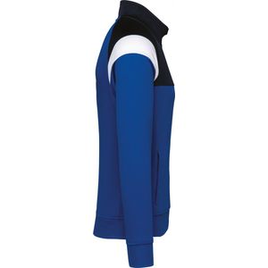 SportSweatshirt Unisex S Proact 1/4-ritskraag Lange mouw Dark Royal Blue / Navy 100% Polyester