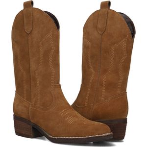 Omoda Sabrina Laarzen - - Meisjes - Cognac - Maat 37