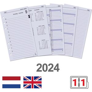Kalpa 6211-24 Personal Diary Vulling 1 Dag per Pagina NL EN 2024