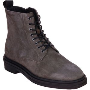 GANT - Boggar - Veterboots - Donkergrijs - Leer en Suède