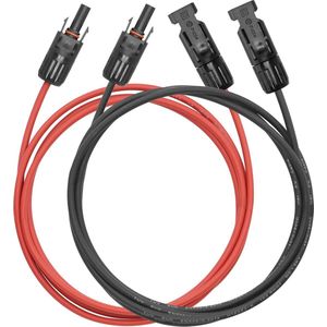 Verlengkabel voor Zonnepaneel met Weerbestendige Stekker – 1 Meter, 14AWG