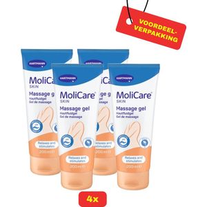 4X Molicare® Skin Massage Gel - 4 x 200ml - Voordeelverpakking!