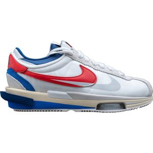 Nike Zoom Cortez SP Sacai White University Red Blue - DQ0581-100 - Maat 48.5 - WIT - Schoenen