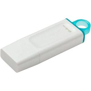Stick Kingston DT Exodia 64GB USB 3.0 White USB3.2 Gen1, White+Teal