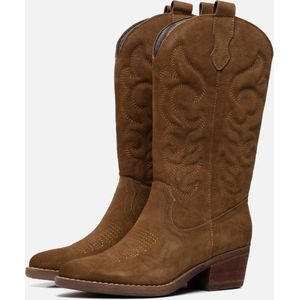 Cellini Cowboylaarzen bruin Suede - Maat 39