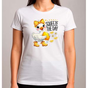 Squeeze The Day - T Shirt - Funny - Cute - Cadeau - Gift - SoFunny - Grappig - LachenMaar - GekkeMomenten - LolMomentje