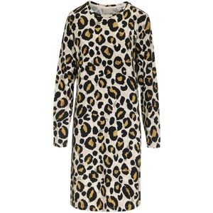 Essenza - Emmy - Nachtjapon - Geel - Fedelia-print - Comfortabel