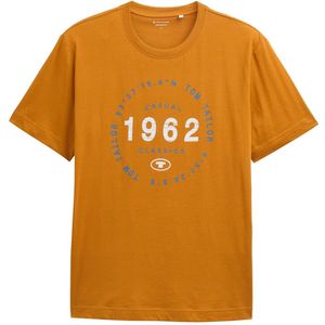 TOM TAILOR T-shirt voor heren, 10821 - Peanut Butter Brown, XL