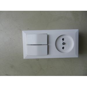 Seriecombinatie opbouw alpine wit