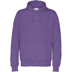 Cottover HOODIE MAN - GOTS GECERTIFICEERD 141002 - Paars - M