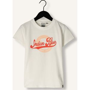 Indian Blue Jeans T-shirt Indian Blue Tops & T-shirts Meisjes - Shirt - Wit - Maat 116