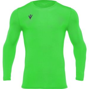 Macron Holly Tech Underwear Shirt Lange Mouw Heren - Fluo Groen | Maat: XXL/3XL