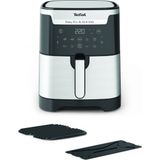 Tefal EY801D XXL 2in1 Heteluchtfriteuse 6.5L 1650W Zwart/RVS