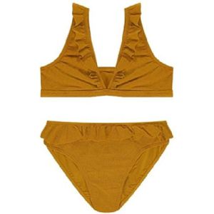 Beachlife Spice Shimmer Bikiniset Zwemkleding Meisjes - Cognac - Maat 98/104