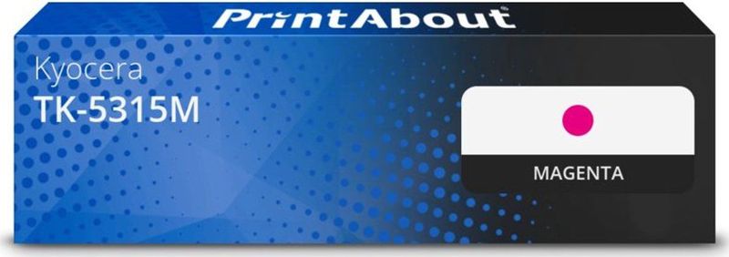 PrintAbout - TK-5315M - Toner - Magenta - Geschikt voor Kyocera