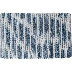 Sealskin Vintage Badmat 50x80 cm - Polyester - Blauw