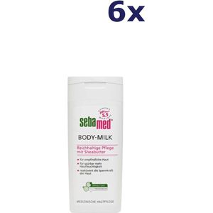 6x Sebamed Bodymilk 200 ml