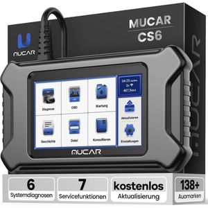 OBD2 Diagnoseapparaat voor Auto's – 6 Systeemdiagnoses en 7 Resetfuncties
