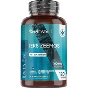 Iers Zeemos - Natuurlijke Bron Van Vitaminen En Mineralen - 120 Vegan Capsules