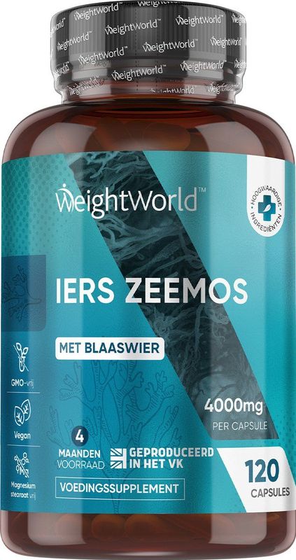 Iers Zeemos - Natuurlijke Bron Van Vitaminen En Mineralen - 120 Vegan Capsules