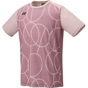 Yonex 16742EX unisex badminton tennis t-shirt - pearl rose - maat L