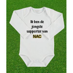 Rompertje jongste supporter van NAC