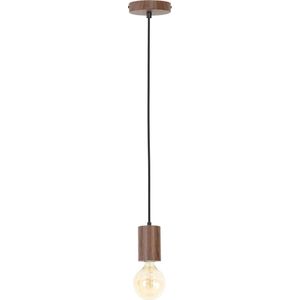 Light & Living Vidar Hanglamp - Bruin - Ø8x120 cm + Lichtbron