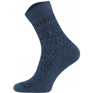 Comodo DailyAztec Merino Wandelsokken Jeans Maat 39-42