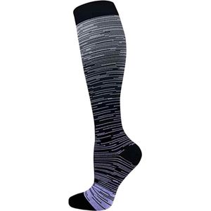 Compressiesokken, grijs - maat S/M