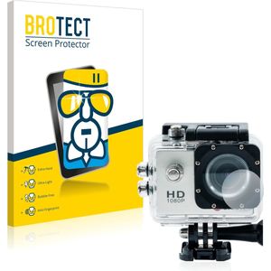 BROTECT - Screenprotector voor Qumox SJ4000 Sports HD DV Action Cam Lens (Behuizing) - Folie Beschermfolie Beschermglas transparant