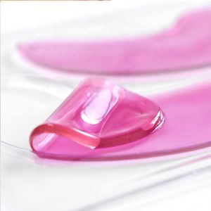 Collageen oogmasker Roze- Gezichtsmaskers - strips - Crystal Collagen Roze Powder - Wallen wegwerken - Verhelpt wallen en donkere kringen onder de ogen- Hydraterend - 20st - 10 paar