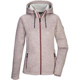 Killtec KOW 5 gebreid fleece vest dames - roze - maat M