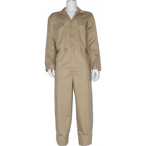 GAEVE Overall polyester/katoen kaki maat 51