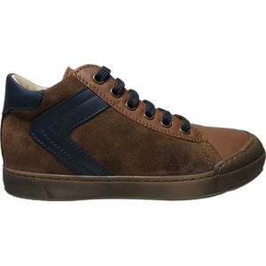 Naturino - Heist - Mt 20 - veter/rits bumper hoge lederen sneakers - cognac