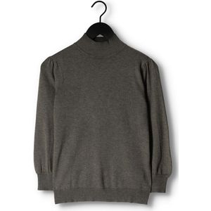 Minus Mersin Roll Neck Knit Truien & vesten Dames - Sweater - Hoodie - Vest- Donkergroen - Maat XL