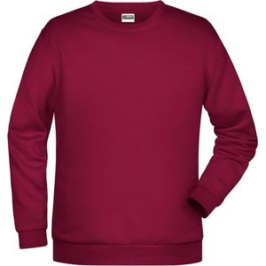 James And Nicholson Heren Basis Sweatshirt (Wijn)