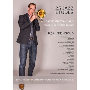 25 Jazz Etudes voor Trombone Ilja Reijngoud