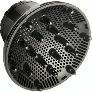 ApexArte® Diffuser Opzetstuk - Krulborstel voor Fohn Universeel - Multistyler - Zwart