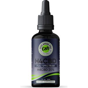 H4CBD Olie 20% - Revolutionaire CBD Variant - Premium H4CBD MCT Olie voor Optimale Opname - Vegan - Good Nature Vibe - 30ml per Verpakking, 700 Druppels