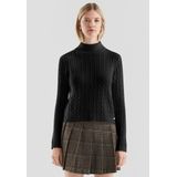 Gebreide Trui - Slim Knit - Kabelpatroon