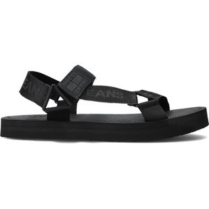 Tommy Jeans Tommy Jeans Mens Eva Sandalen - Heren - Zwart - Maat 43