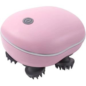 Draadloos Elektrisch Hoofdhuidmassageapparaat – 28 Zachte Siliconen Knoppen, 3 Intensiteitsstanden, Afneembare Massagekop, Waterdicht, Voor Haar & Lichaam